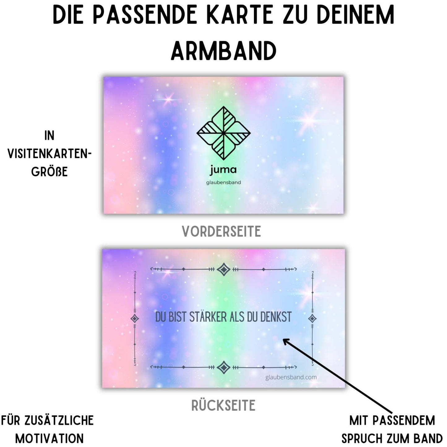 "Glaube an dich selbst"